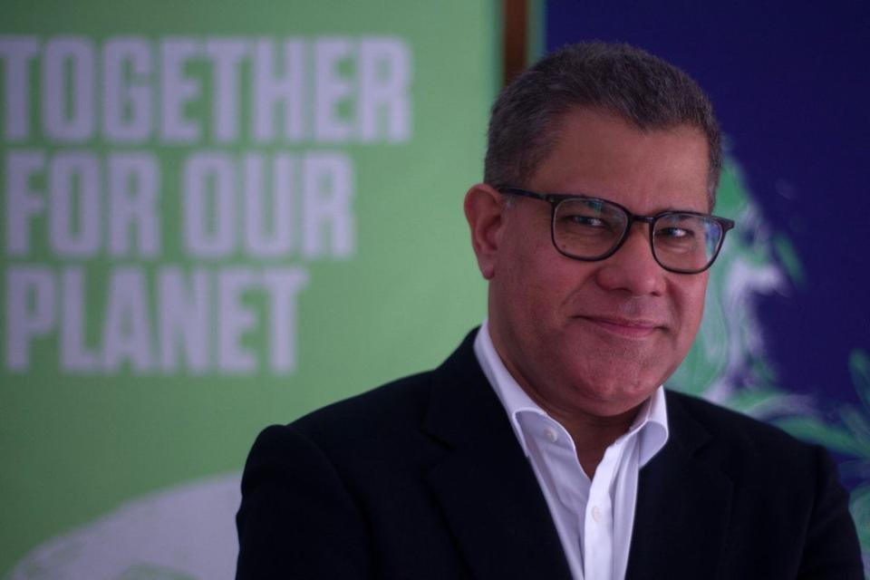 UK minister Alok Sharma is president-designate of the Cop26 climate conference taking place in Glasgow (AFP/Getty)