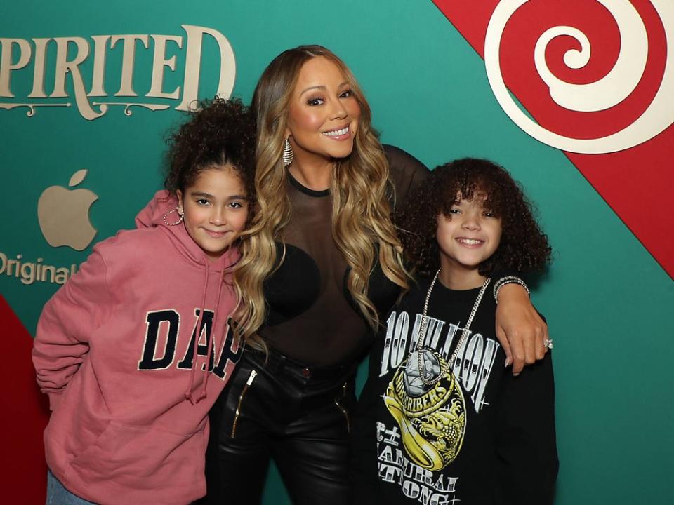 Feiern heute Geburtstag: Mariah Careys Zwillinge werden zwölf Jahre alt. (Bild: imago images/Cover-Images)