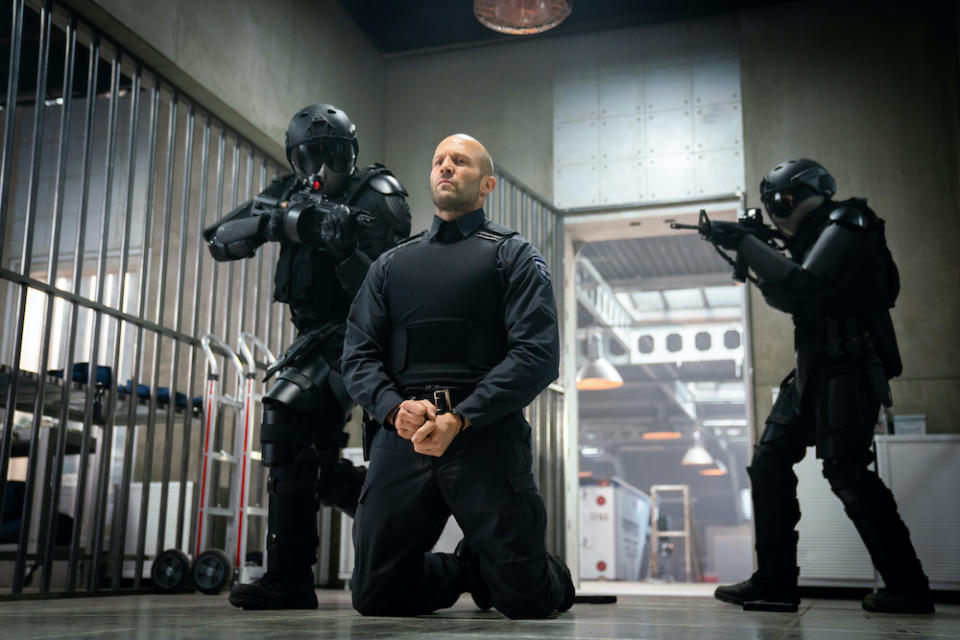 Jason Statham as H in Wrath of Man. (Encore Films