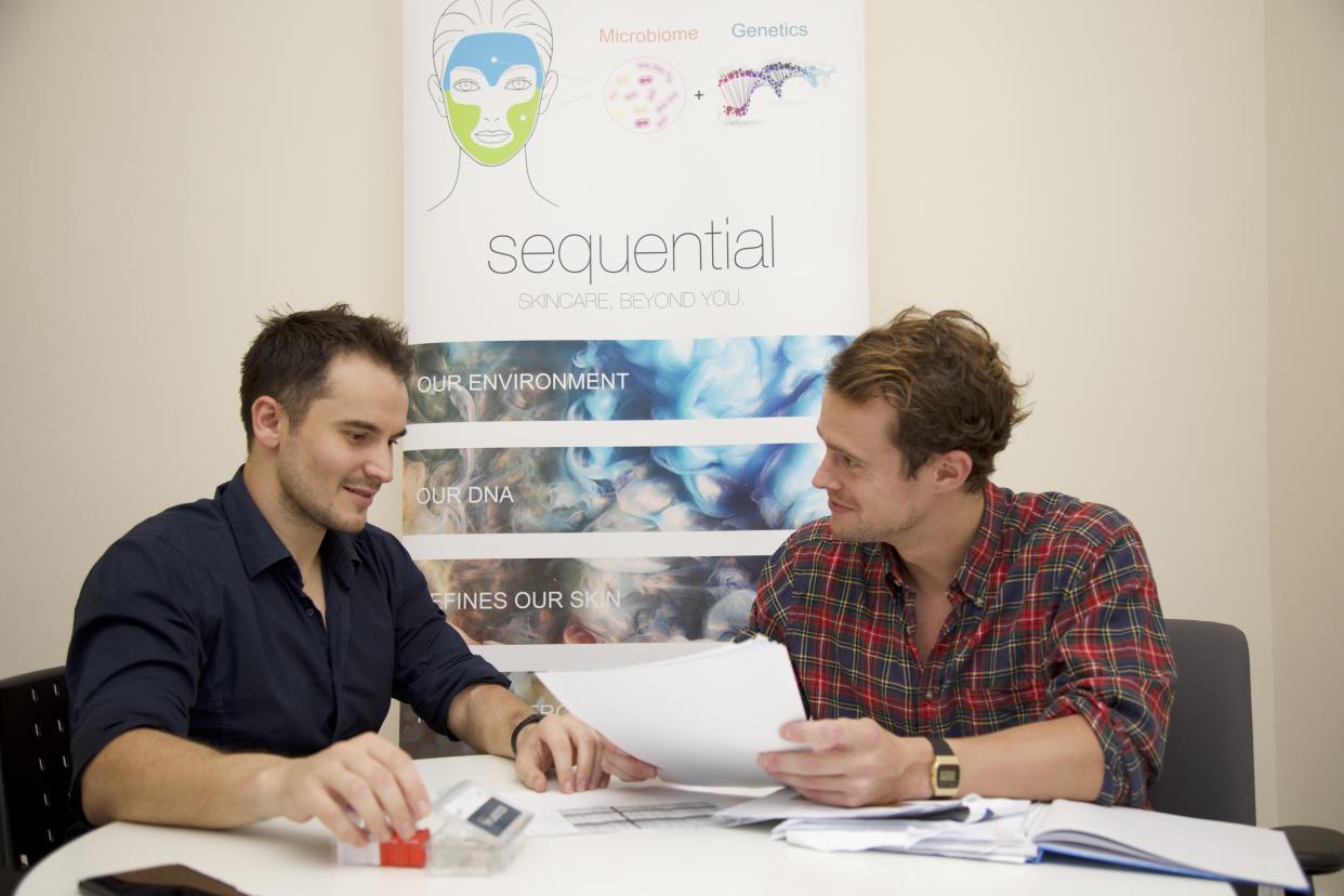 From left to right: Albert Dashi and Oliver Worsley of Sequential. (PHOTO: Sequential)