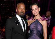 La revista ‘People’ confirmaba esta semana la separación de Katie Holmes y Jamie Foxx, aunque esta se habría producido el pasado mes de mayo. Y es que la pareja ha sido tan discreta con su ruptura como lo fue durante su relación. (Foto: Kevin Mazur / MG19 / Getty Images).