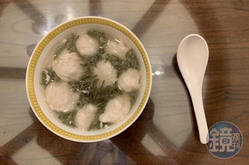 立秋已過，喝一碗自己手工製作「杭州西湖魚丸蒓菜羹」，鮮滑爽口，成就感十足。