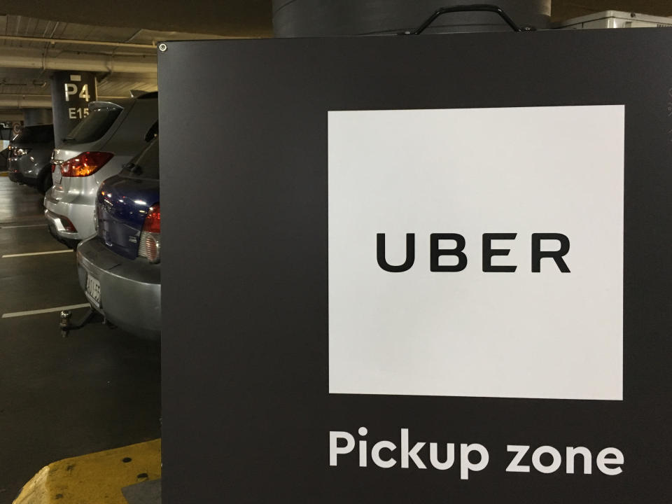 Uber sign Source: Getty Images