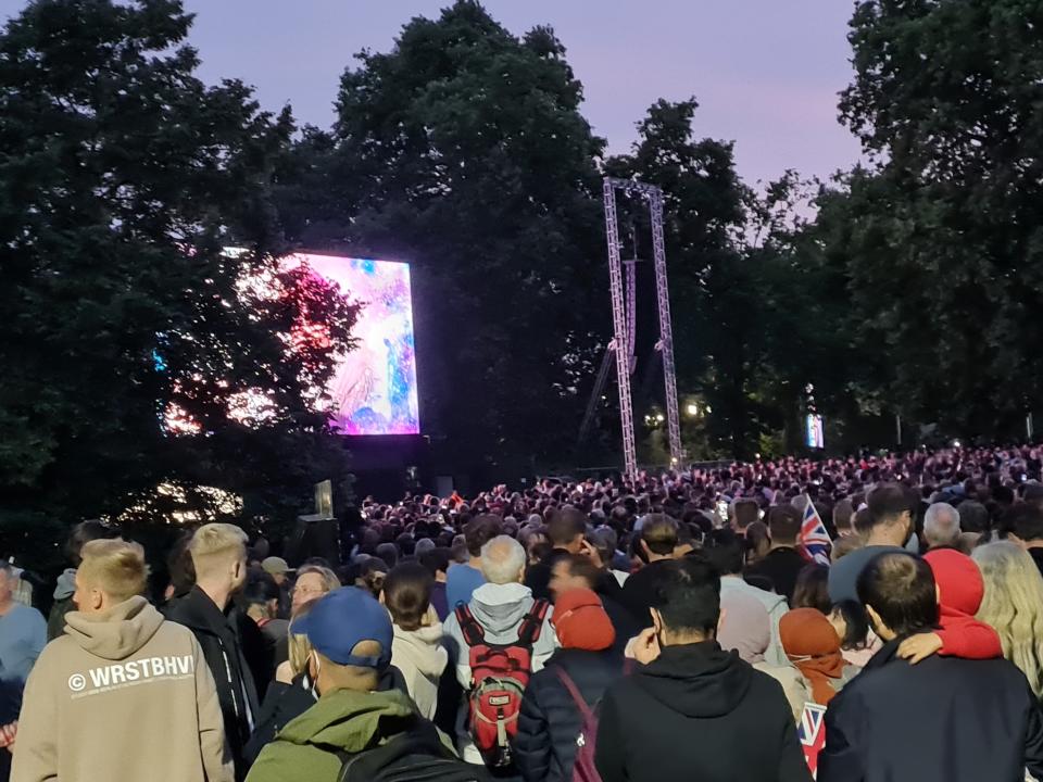 st james's park screening