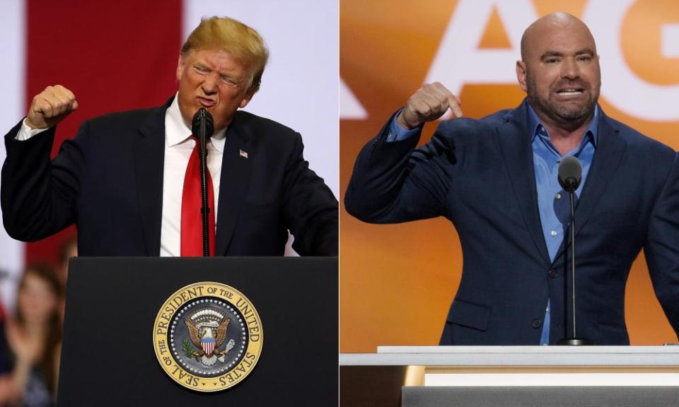 Donald Trump helped Dana White’s UFC regain legitimacy at a time when it was struggling