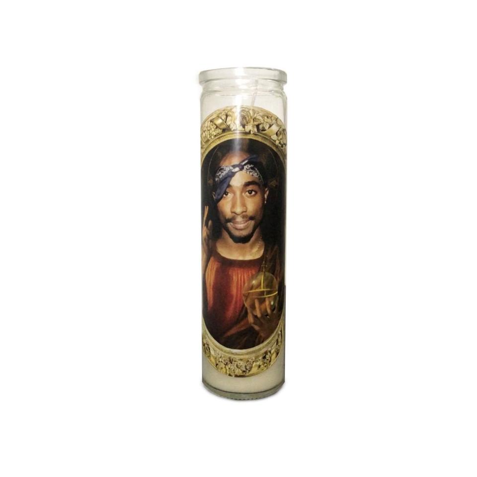Saint Tupac Prayer Candle (Photo: Etsy)