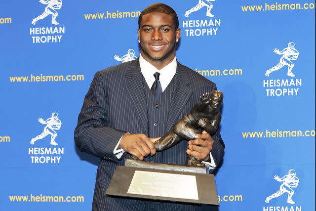 <p>Michael Cohen/WireImage</p> Reggie Bush in 2005