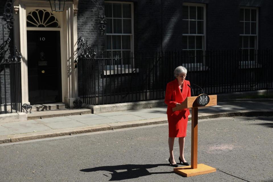 Theresa May's resignation speech in full: Prime Minister's emotional address to the nation