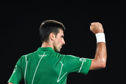 Djokovic is a proud "plant-based athlete"