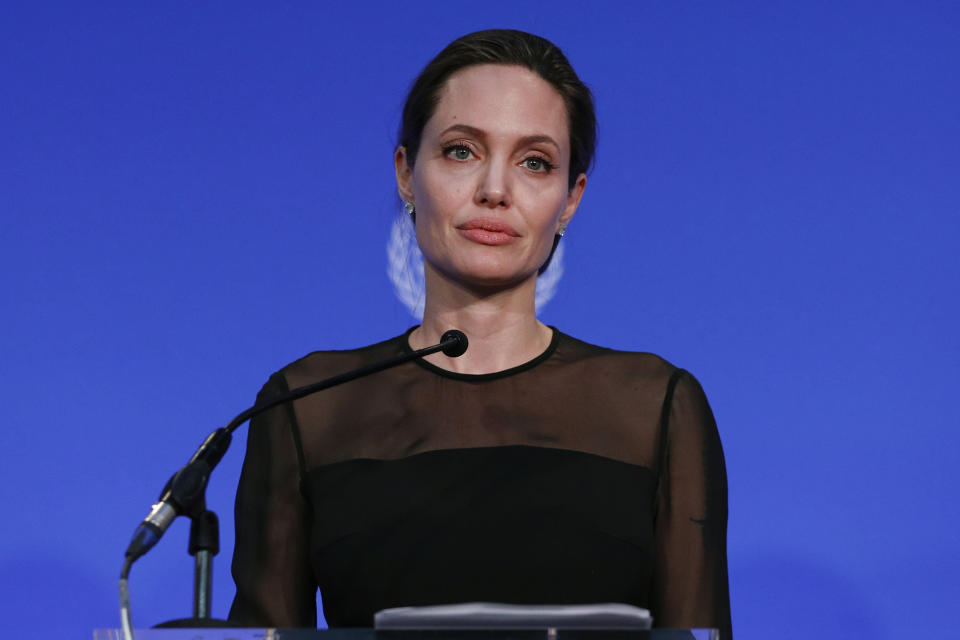 &ldquo;I had a bad experience with Harvey Weinstein in my youth, and as a result, chose never to work with him again and warn others when they did,&rdquo; <a href="https://www.nytimes.com/2017/10/10/us/gwyneth-paltrow-angelina-jolie-harvey-weinstein.html" target="_blank">Angelina Jolie told the New York Times.</a>&nbsp;&ldquo;This behavior towards women in any field, any country is unacceptable.&rdquo;