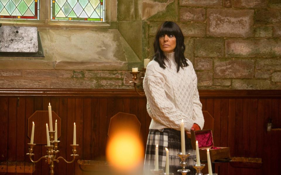 Claudia Winkleman is the host of The Traitors UK