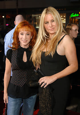 Kathy Griffin and Jennifer Coolidge at the LA premiere of Lionsgate Films' Employee of the Month