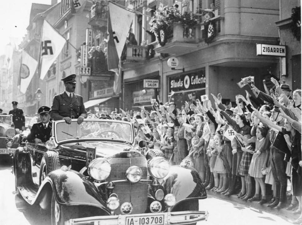 Una fotografía de archivo de la Alemania nazi.