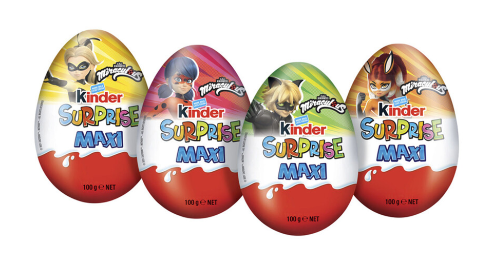 Kinder Surprise Mxxi Egg varieties