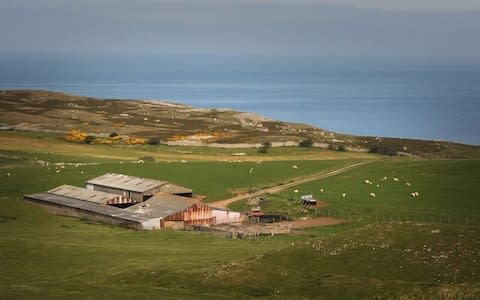 The farm affords panoramic views of the Irish Sea - Credit: PA