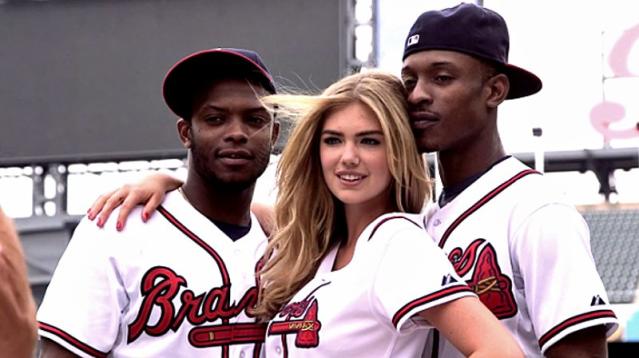 Kate Upton Lands on Sports Illustrated Cover, Joins Justin, B.J. Upton for  Photo Shoot (Photos) 