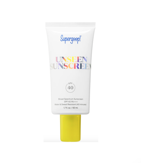 <p><a href="https://go.redirectingat.com?id=74968X1596630&url=https%3A%2F%2Fwww.sephora.com%2Fproduct%2Fsupergoop-unseen-sunscreen-spf-40-P454380&sref=https%3A%2F%2F" rel="nofollow noopener" target="_blank" data-ylk="slk:Shop Now;elm:context_link;itc:0;sec:content-canvas" class="link ">Shop Now</a></p><p>Unseen Sunscreen SPF 40</p><p>sephora.com</p><p>$38.00</p><span class="copyright">Supergoop!</span>