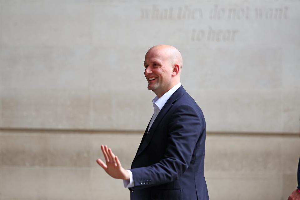 The SNP's Stephen Flynn arrives (Getty Images)