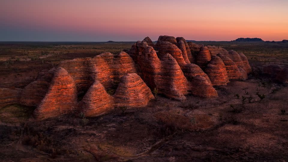 Other attractions in the Kimberley region include the Bungle Bungles, a UNESCO-listed site. - Tourism Australia