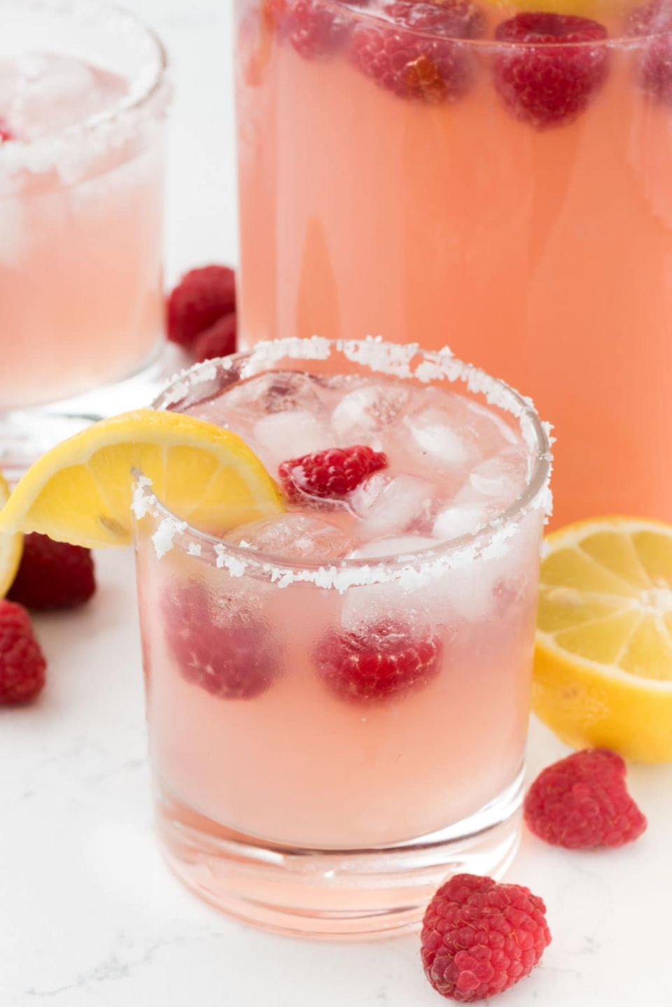 Raspberry Lemonade Margarita