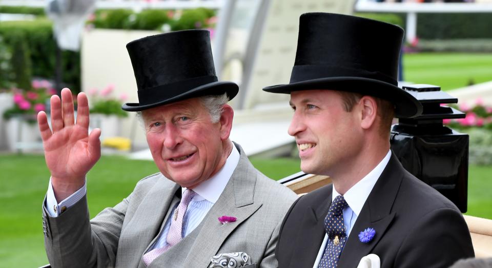 The first-in-line to the throne has shared a sweet father-son snap (Getty Images)