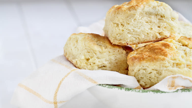 biscuits in bowl