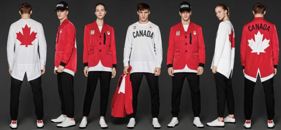 Dsquared's looks for team Canada