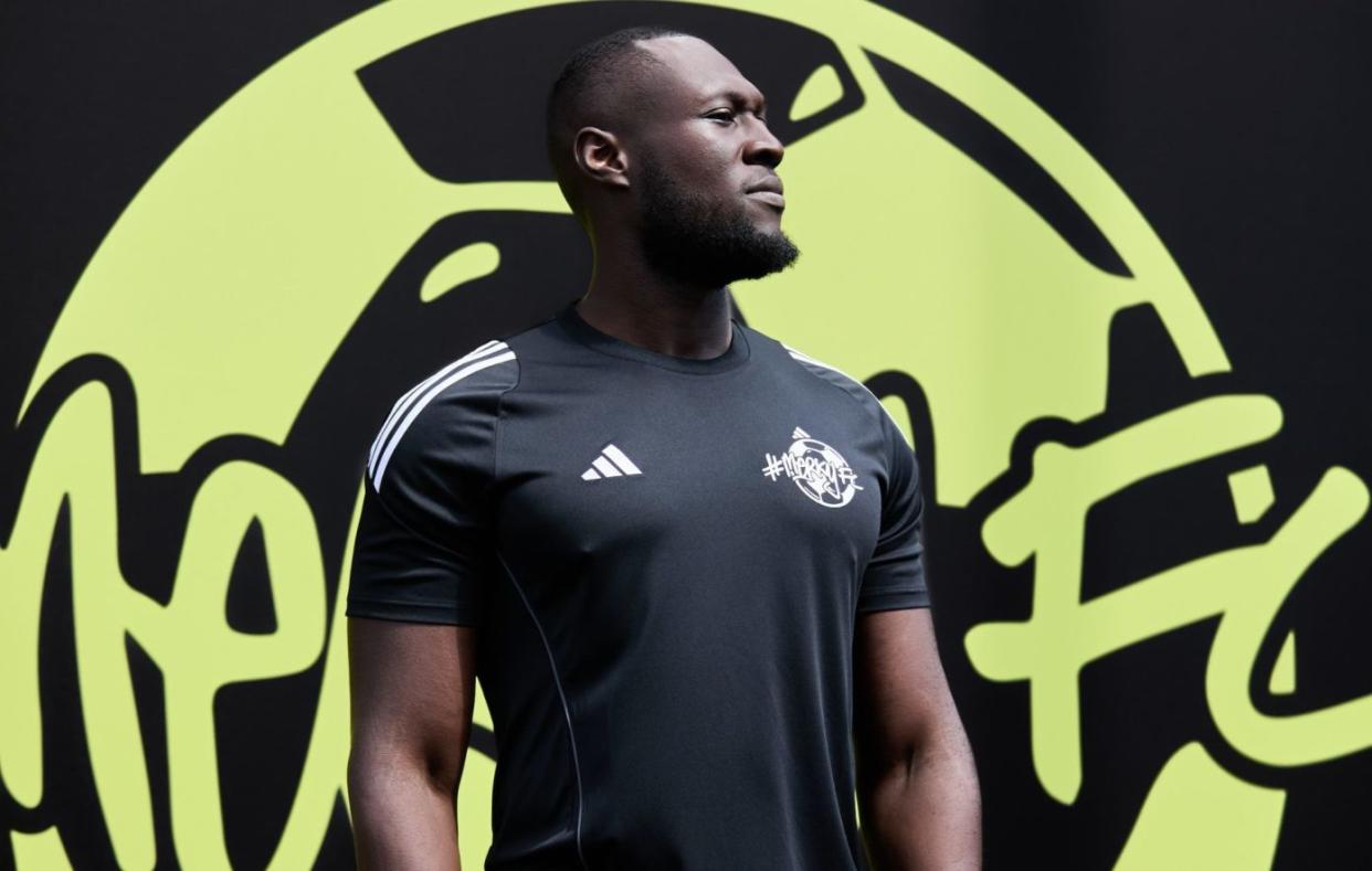 Stormzy for Merky FC (Picture: Press)