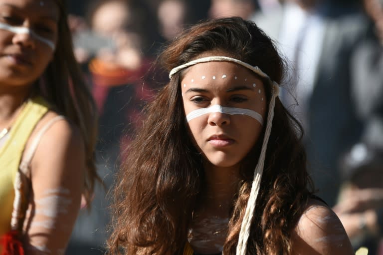 Support for the movement to recognise Australia's indigenous people in the constitution is high, with one national poll published in The Sydney Morning Herald putting it at a record 85 percent