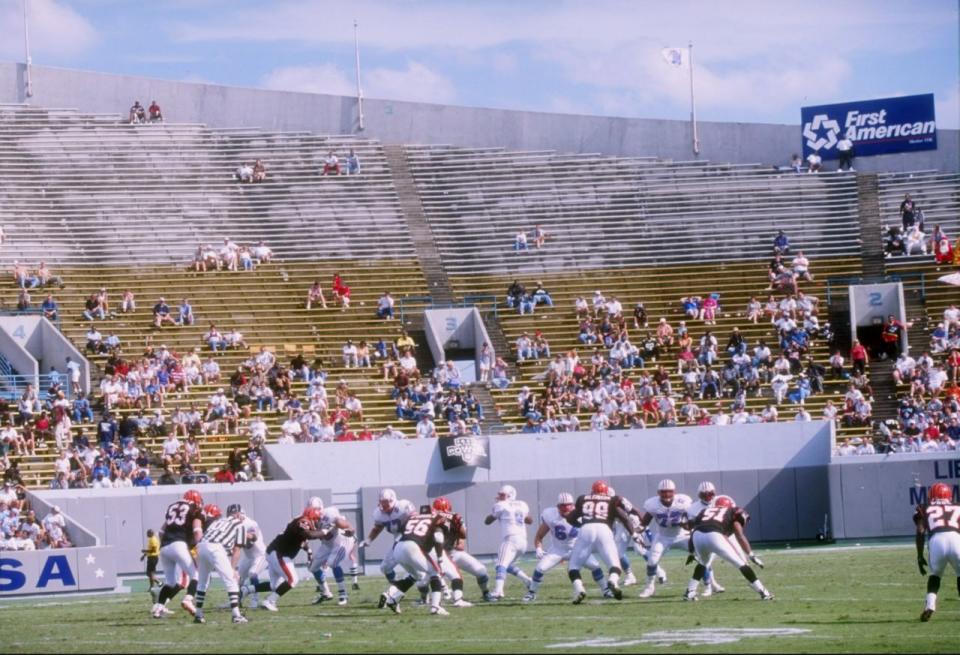 Nadie en Memphis prestó mucha atención a los Oilers (Getty).