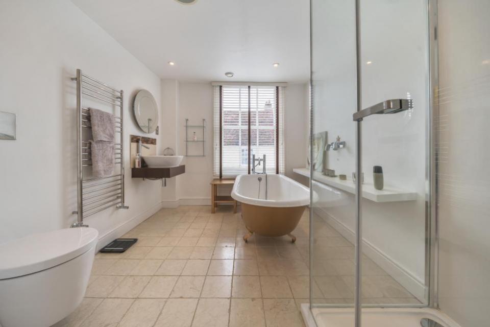 East Anglian Daily Times: The bathroom is on the first floor. Picture: Savills