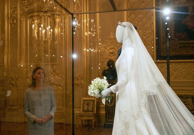 The Touching Detail About Meghan Markle's 16-Foot Wedding Veil