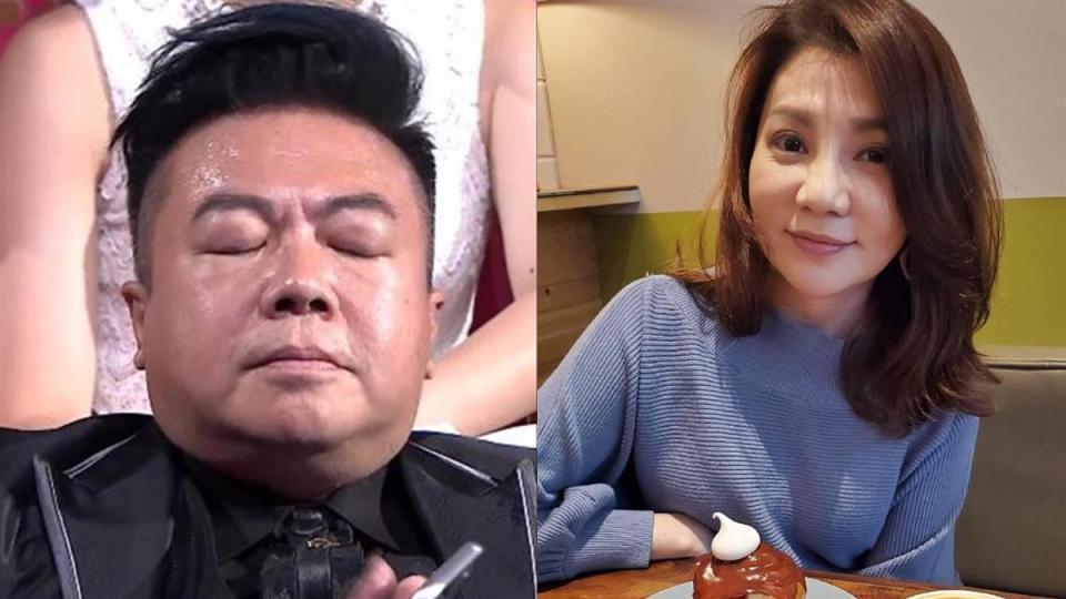 董至成和老婆羅若云21年婚姻亮紅燈。（圖／翻攝自《綜藝大集合》、董至成臉書）