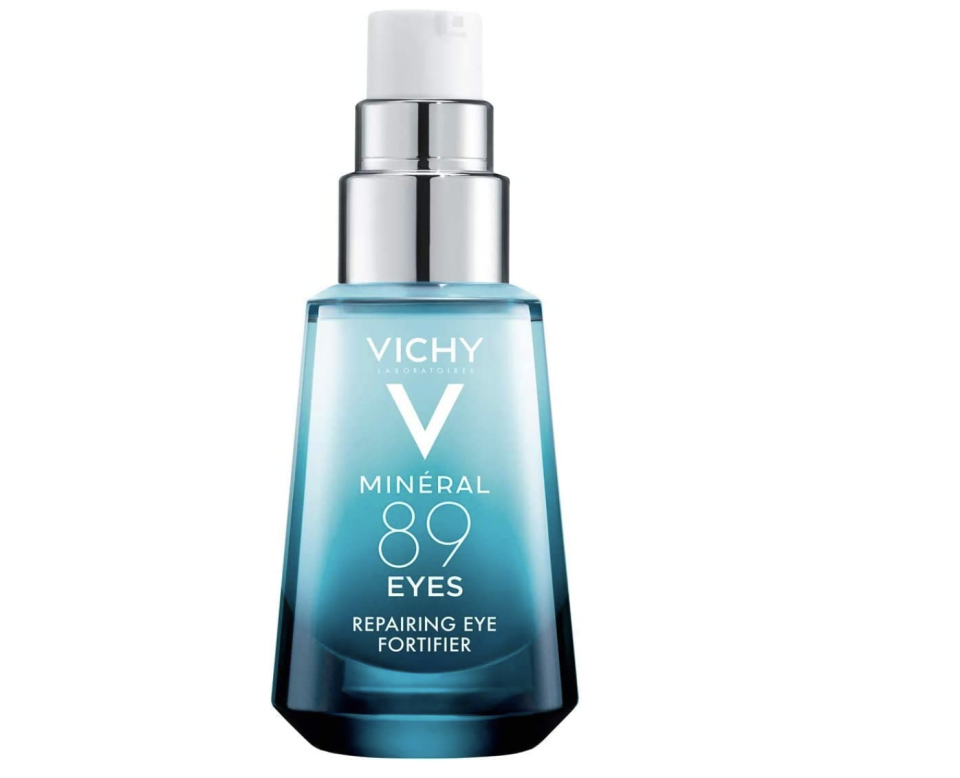 Vichy Minéral 89 Contorno de Ojos - Gel con Ácido hialurónico y Cafeína pura. (Foto: Amazon)