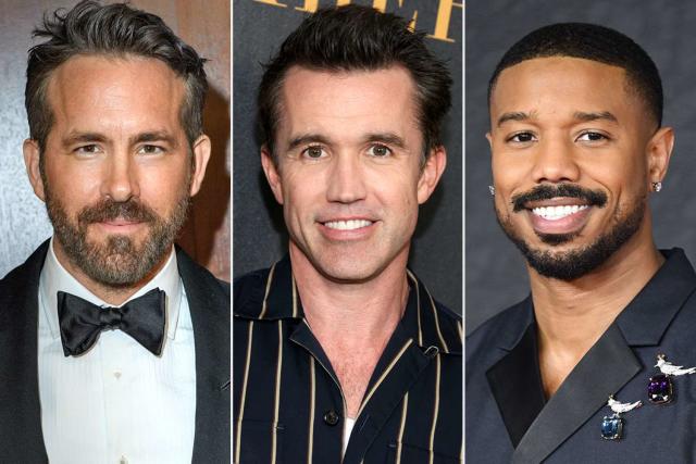 Ryan Reynolds Rob McElhenney and Michael B Jordan Join Up to Buy  