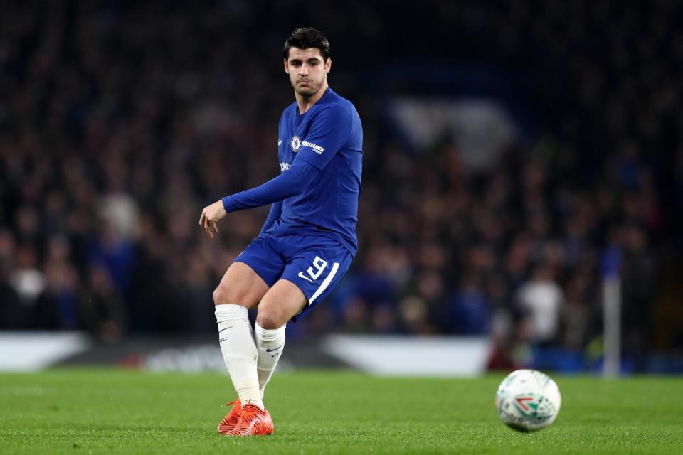 Chelsea striker Alvaro Morata claims he will be fit for West Brom clash despite back injury