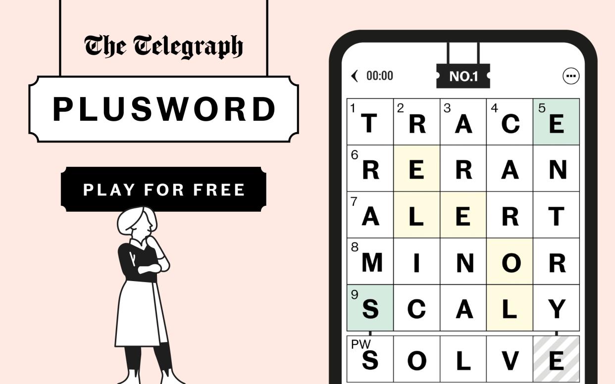 daily crossword puzzle new play free plusword wordle quordle game quick word puzzle codeword 2022 answer solution online word - The Telegraph 