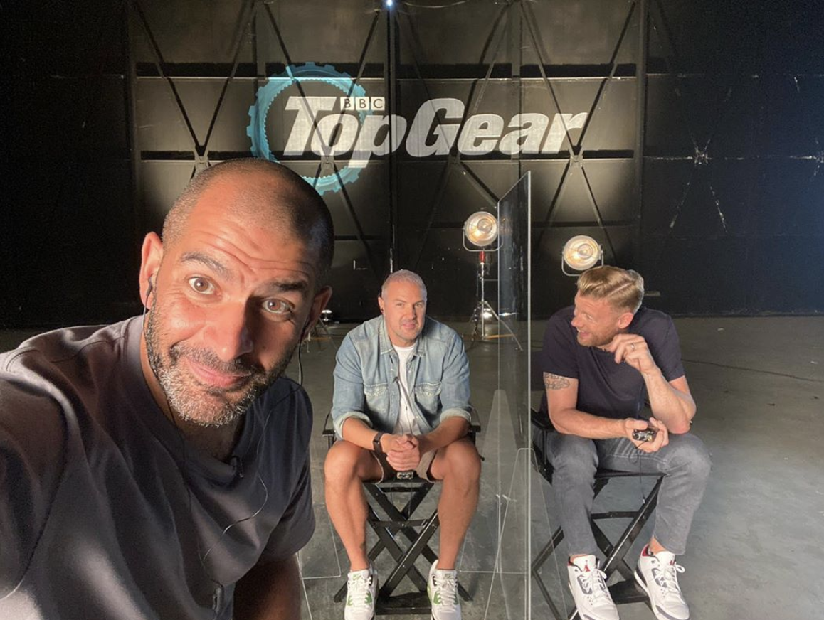 Chris Harris, the host of "Top Gear," snaps a selfie while promoting the show. (Photo: Instagram)