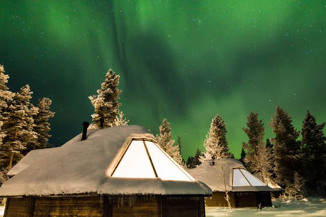 <p>Courtesy of Aurora Village Ivalo</p> Aurora Village Ivalo in Finland