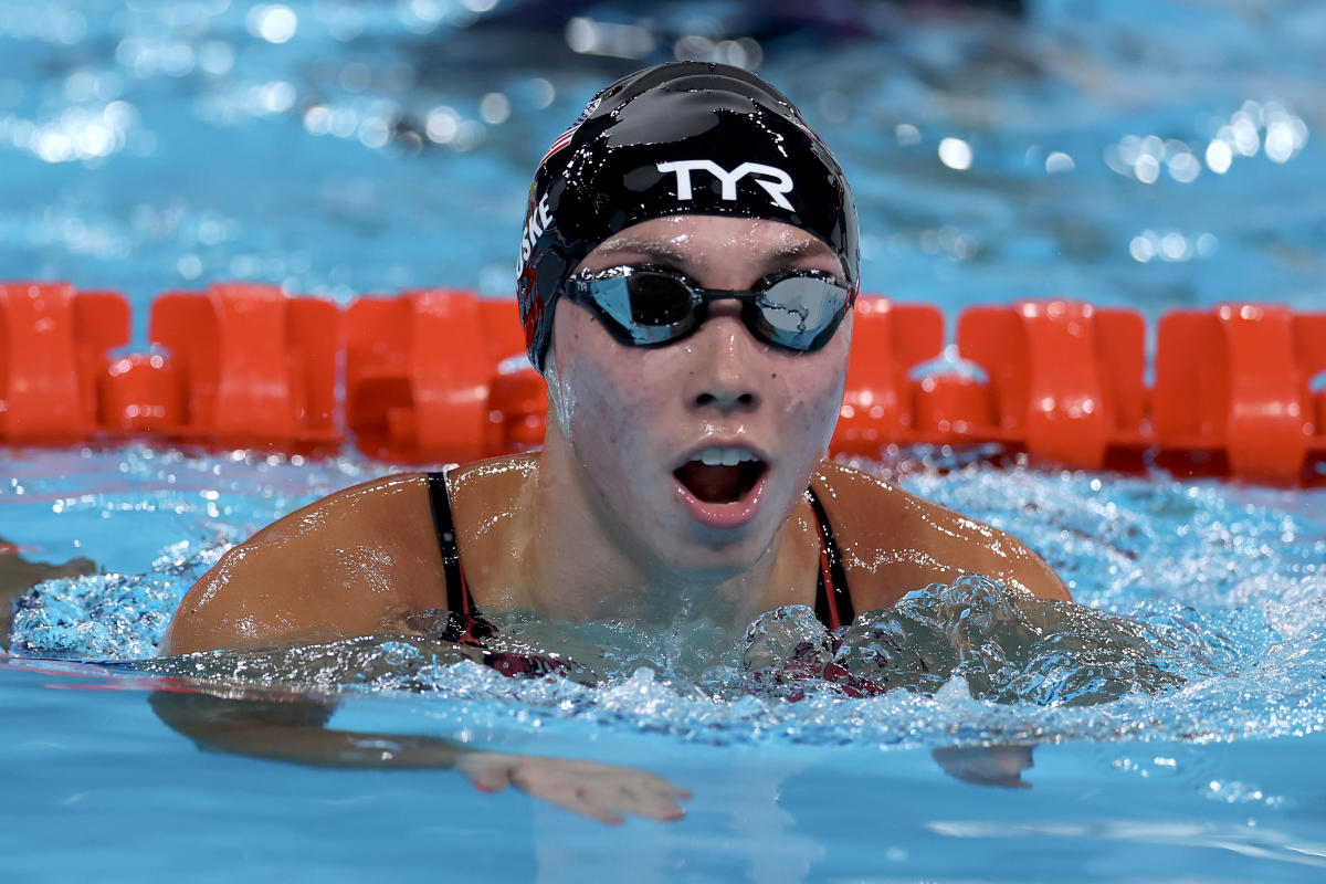 Paris Olympics: American Torri Huske surprises with silver in 100 freestyle