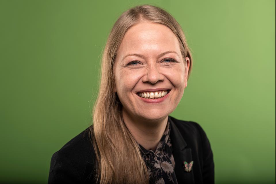 <p>Ms Berry, the party’s Oxford-educated mayoral candidate and co-leader nationally, is running for City Hall for the third time</p> (Daniel Hambury/Stella Pictures Ltd)