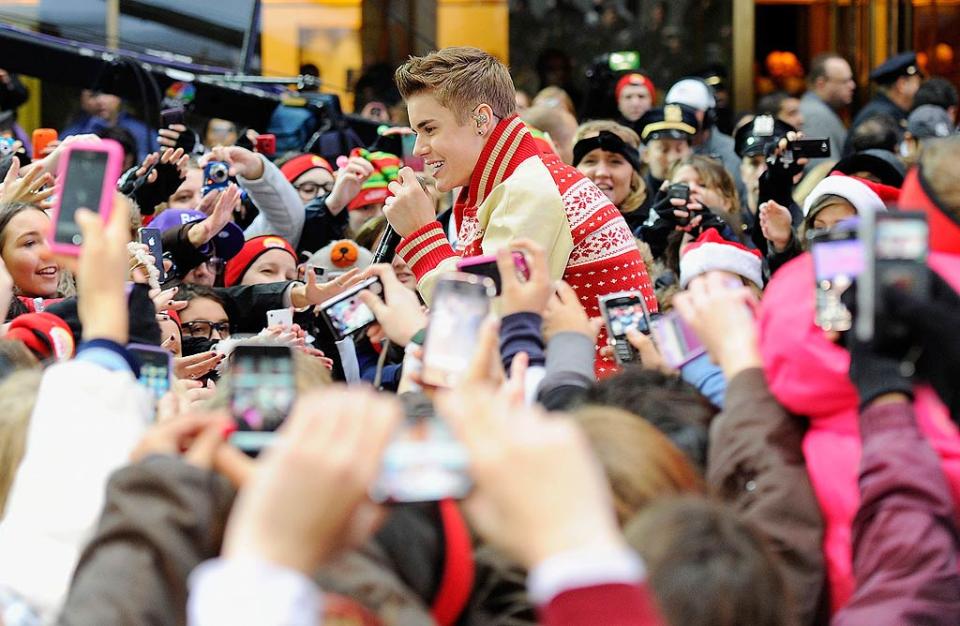 Justin Bieber Today Show