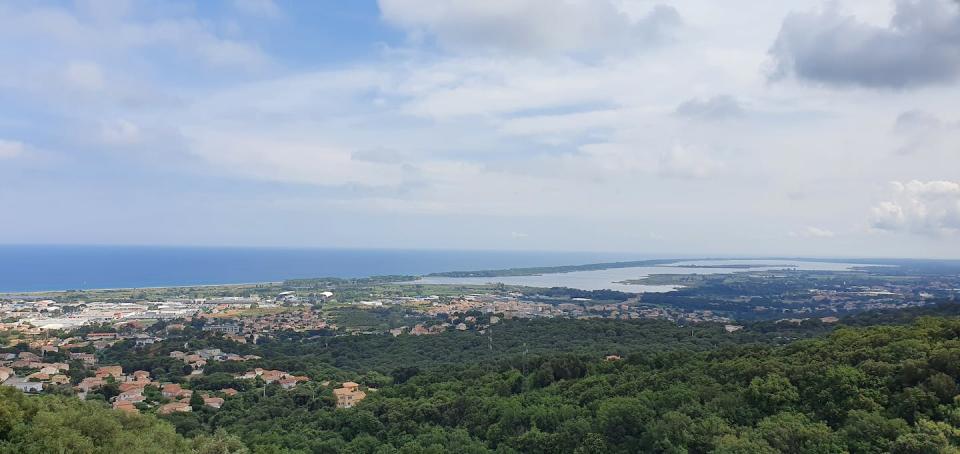 Vue générale de la lagune de Biguglia et son environnement proche. F. Huneau, Fourni par l'auteur