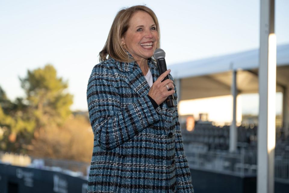 Katie Couric. credit to Cologuard Classic
