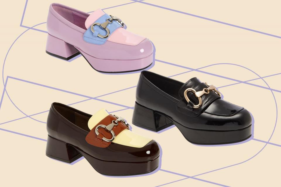 Student Platform Loafer JEFFREY CAMPBELL