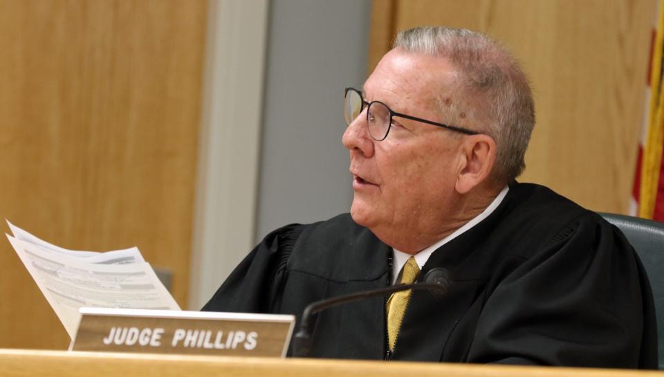 Judge David Phillips read the plea agreement accepted by La’Dainian Fuller in court Thursday afternoon, Nov. 2, 2023, at the Gaston County Courthouse.