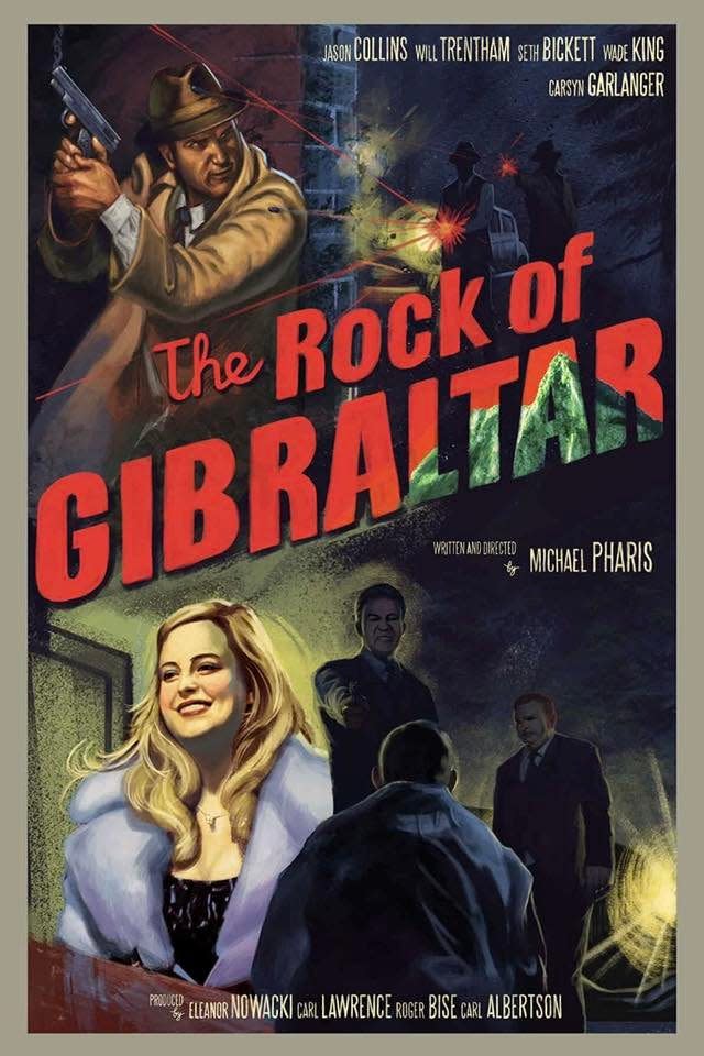 The Rock of Gibraltar movie poster.