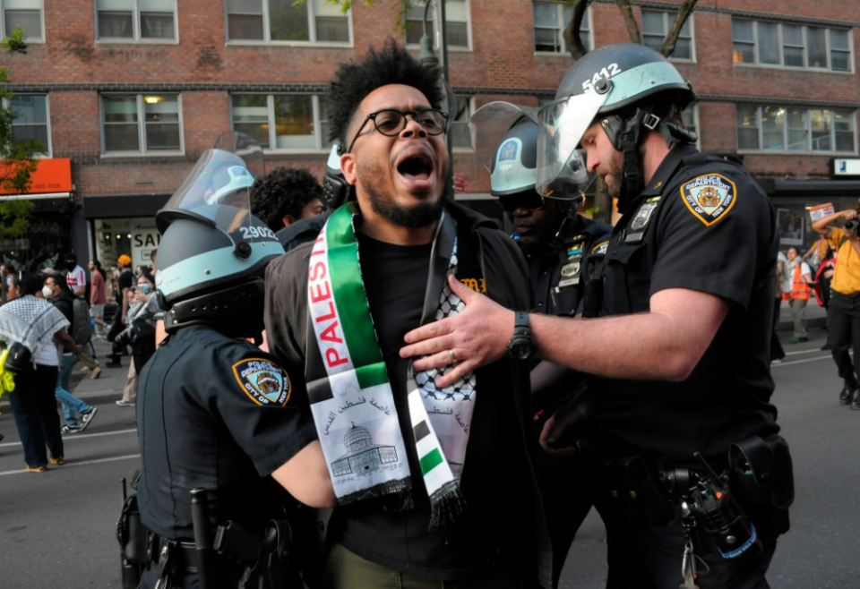 De Los Santos was among the 50 protesters arrested at FIT’s anti-Israel encampment.