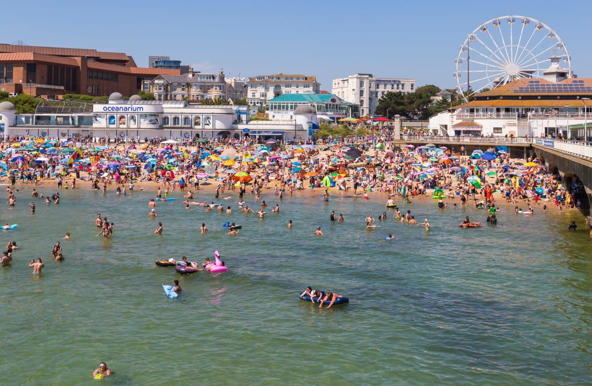 Britons will face more hot weather through July, forecasters say  (Alamy Live News.)