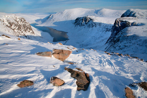 The Cairngorms in winter - Credit: Getty